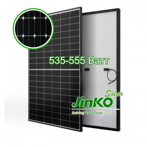 Jinko Solar МОДУЛЬ Tiger Pro 72HC-BDVP BIFACIAL 535-555 ВтPERC, напівклітинка, біфаціал, подвійне скло Jinko Solar МОДУЛЬ Tiger Pro 72HC-BDVP BIFACIAL 535-555 ВтPERC, напівклітинка, біфаціал, подвійне скло